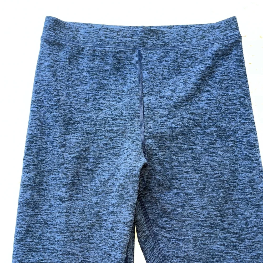 Alo Yoga Alosoft Leggings Space Dye Heathered Navy Blue XS